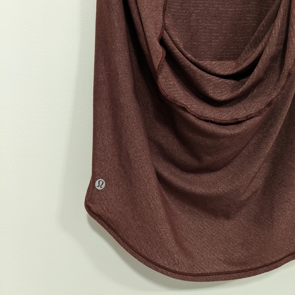 Lululemon Wild Tank Heathered Bordeaux Drama/Bon Bon Wee Stripe Bordeaux Drama 6 - Picture 16 of 16